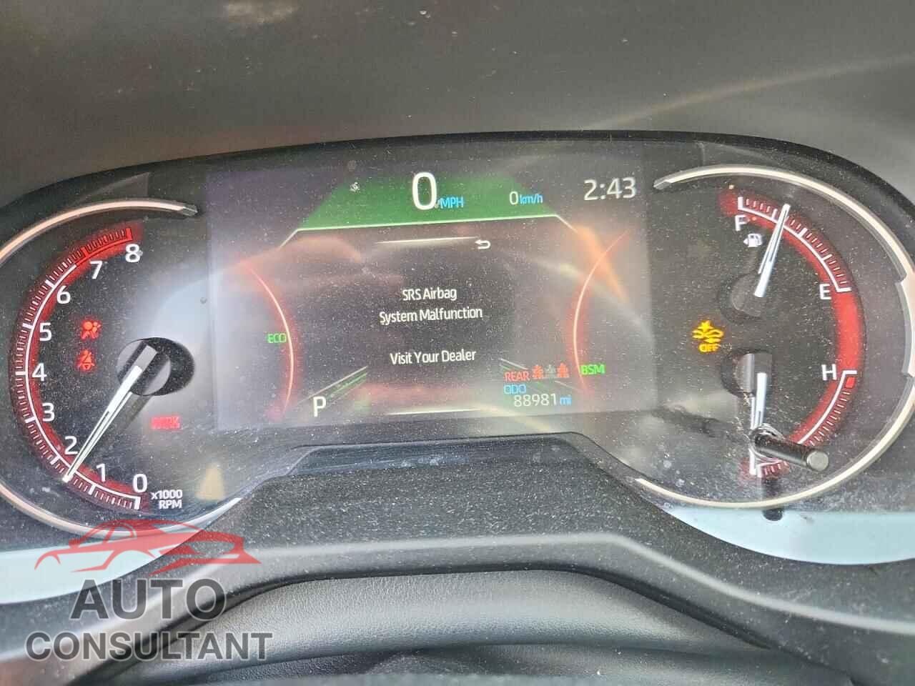 TOYOTA RAV4 2020 - 2T3J1RFVXLC083687