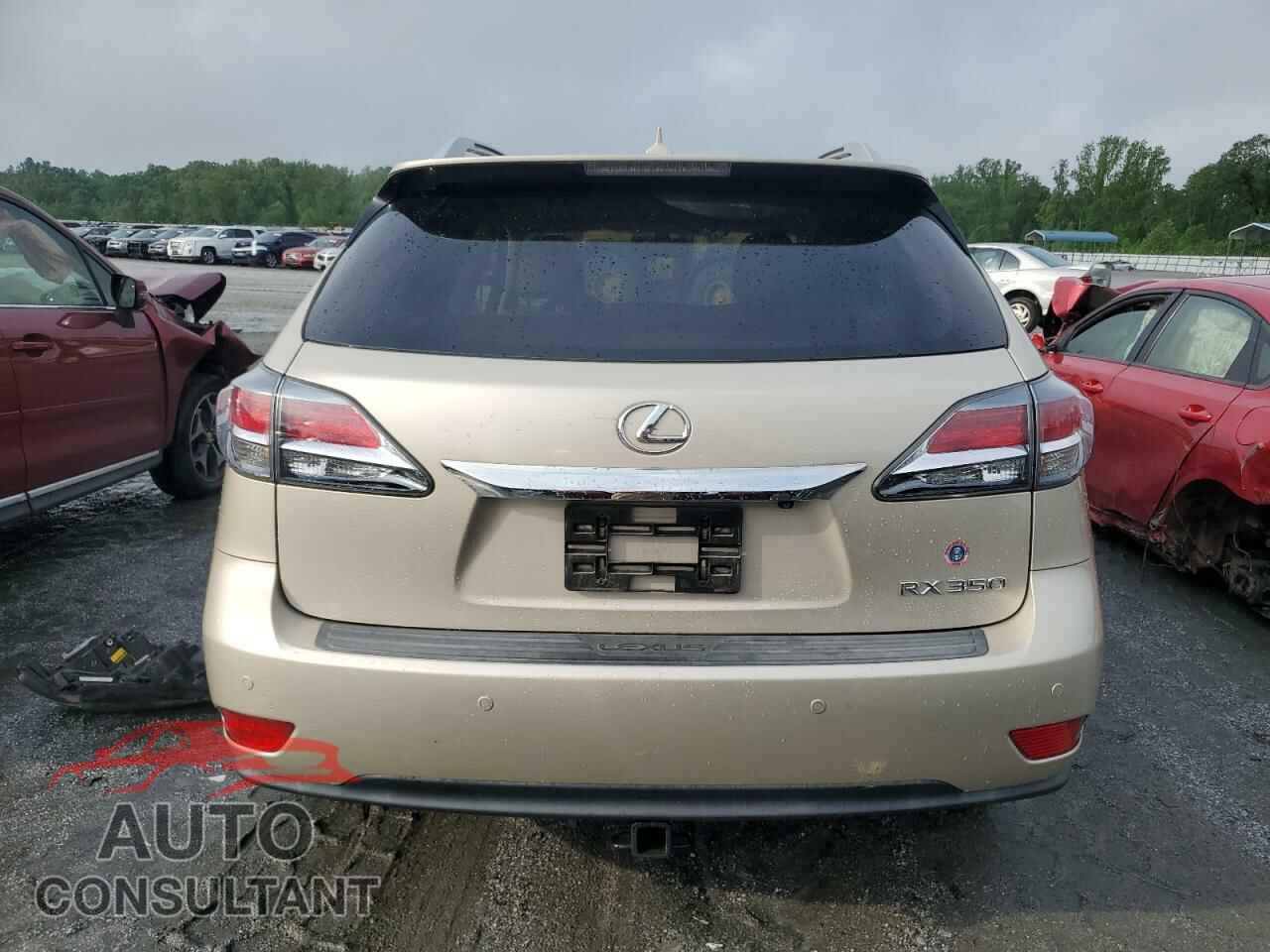 LEXUS RX350 2013 - 2T2ZK1BAXDC094957