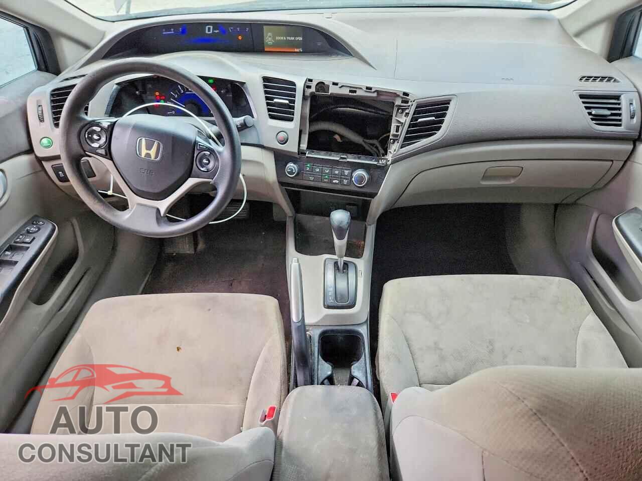 HONDA CIVIC 2012 - 2HGFB2F53CH570336