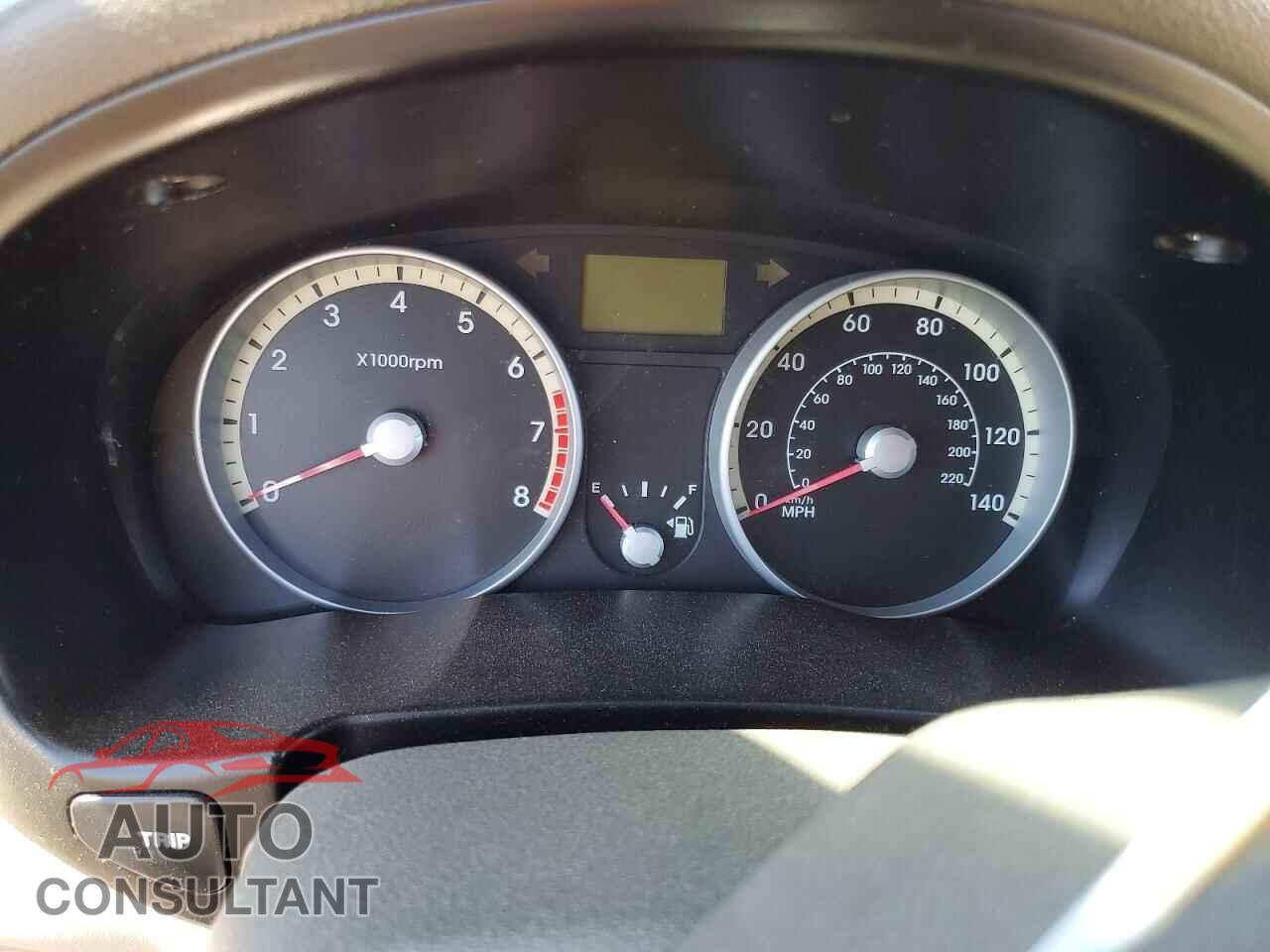 HYUNDAI ACCENT 2009 - KMHCN46C19U286871