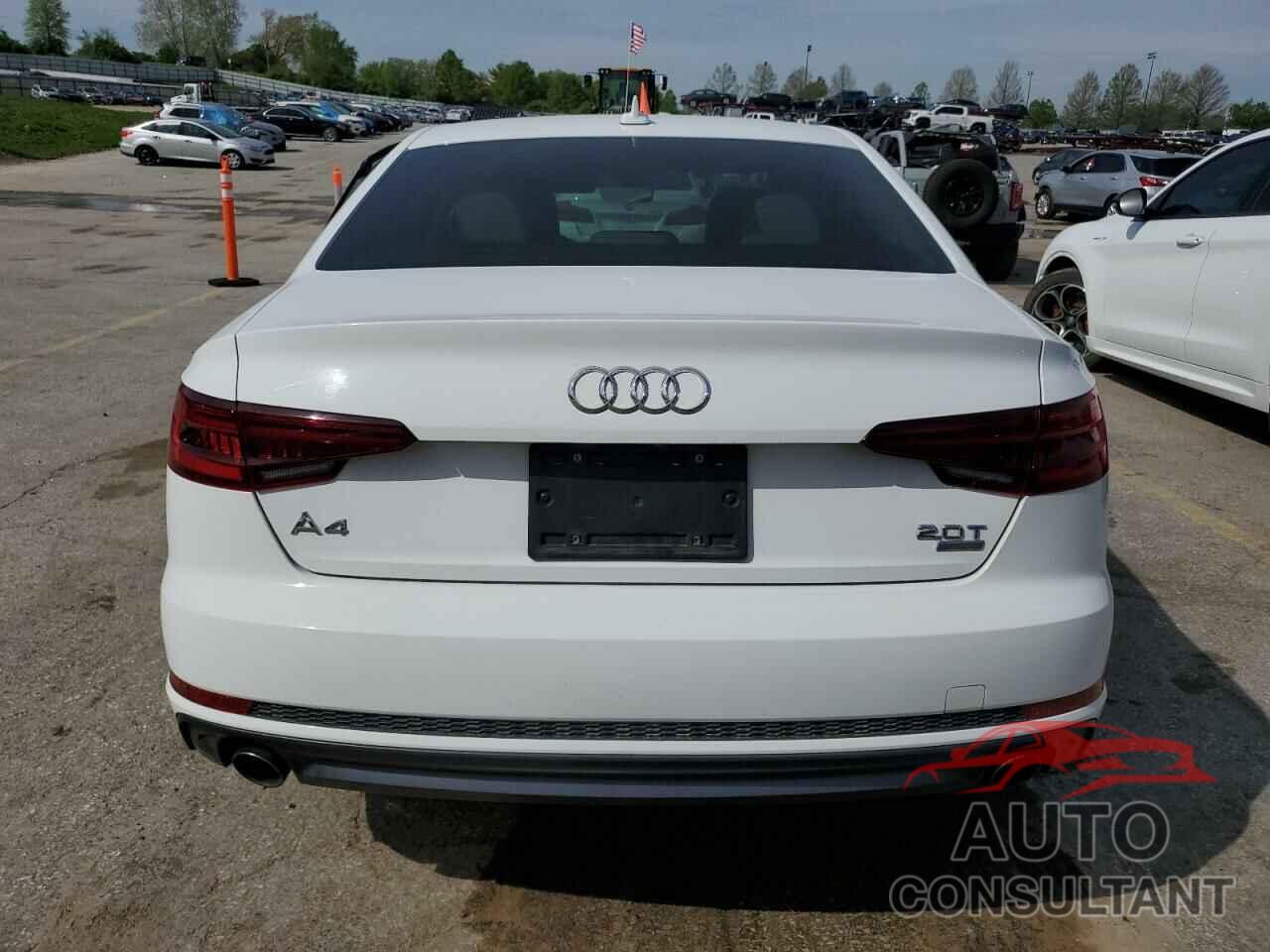AUDI A4 2018 - WAUKMAF40JA125148