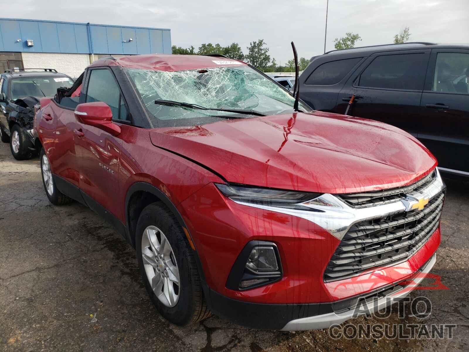 CHEVROLET BLAZER 2021 - 3GNKBHRS9MS524680