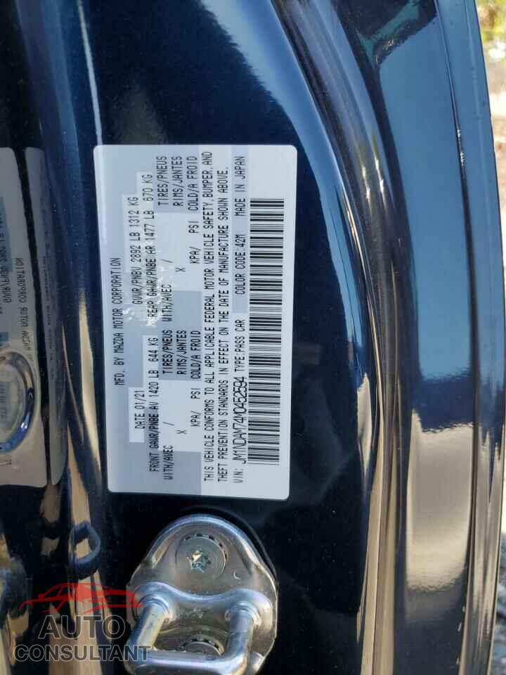 MAZDA MX5 2021 - JM1NDAM74M0452594
