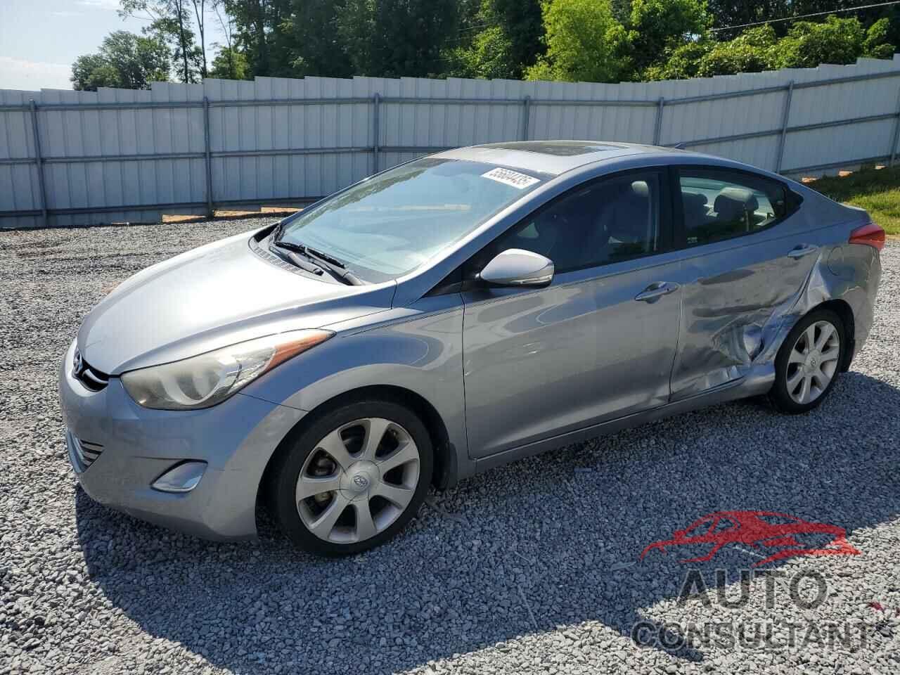 HYUNDAI ELANTRA 2013 - KMHDH4AEXDU736630
