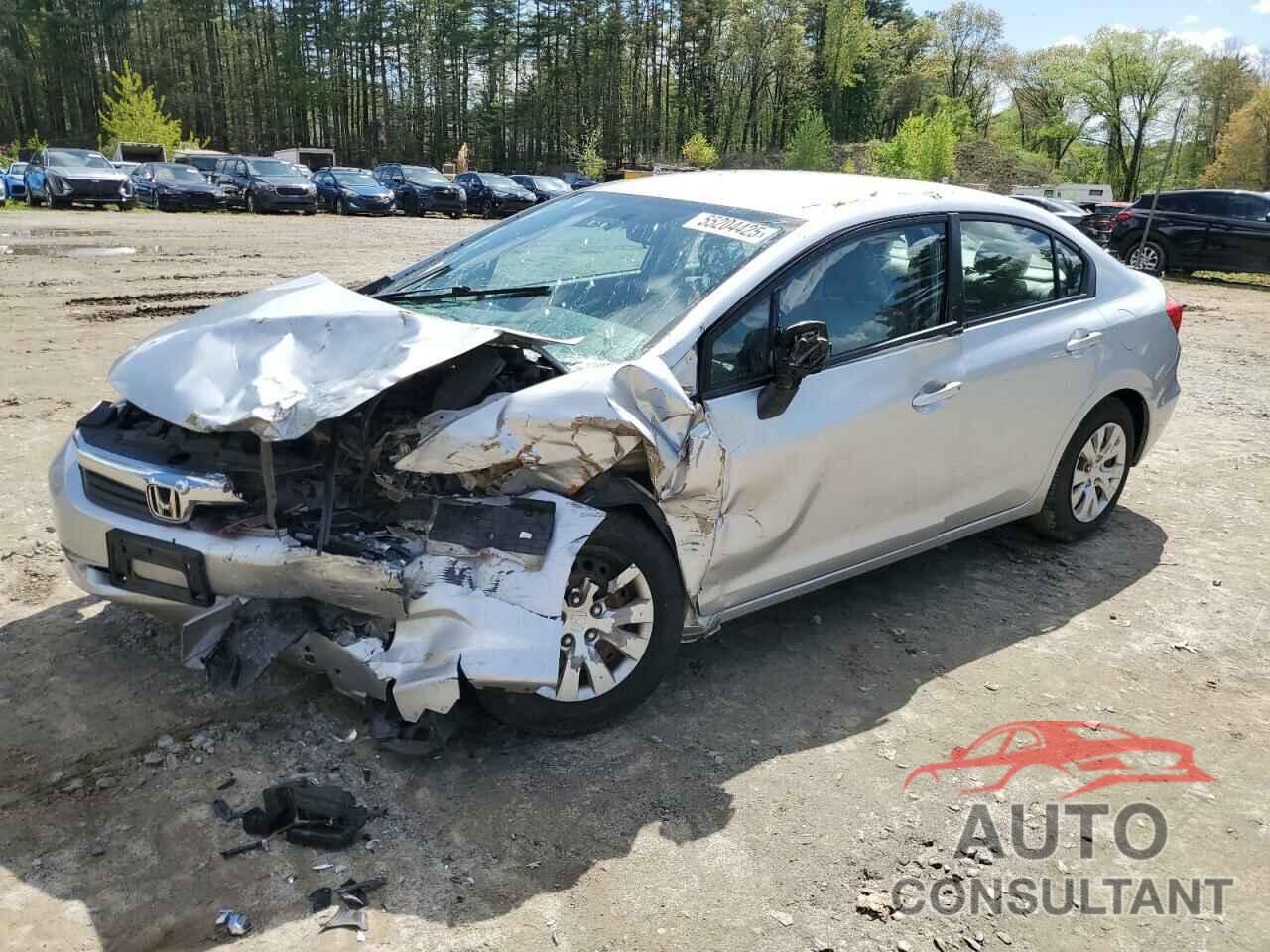 HONDA CIVIC 2012 - 2HGFB2F53CH597777