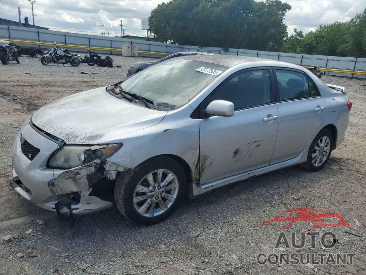 TOYOTA COROLLA 2009 - 1NXBU40E79Z131864