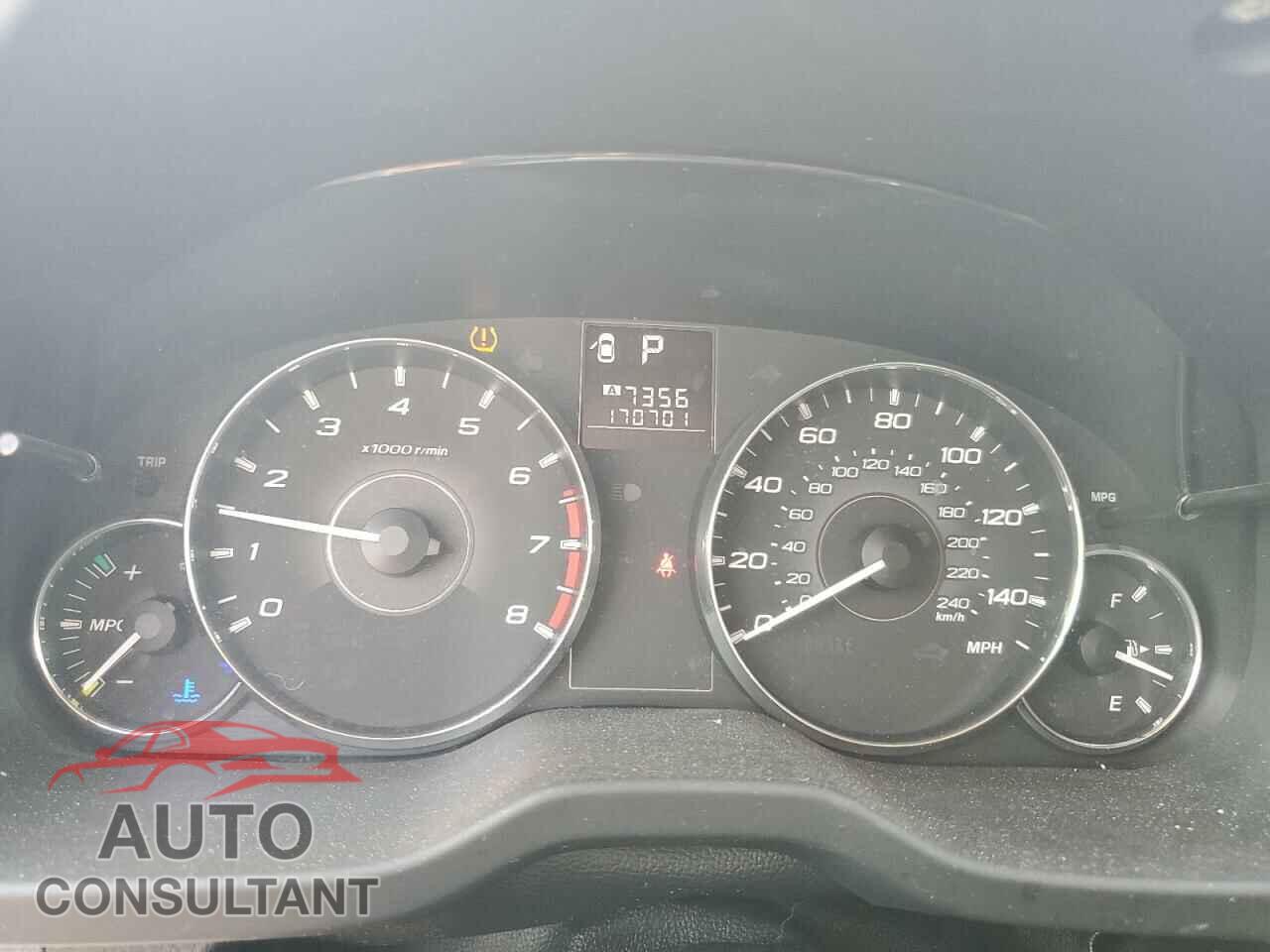 SUBARU OUTBACK 2012 - 4S4BRCCC5C3249513