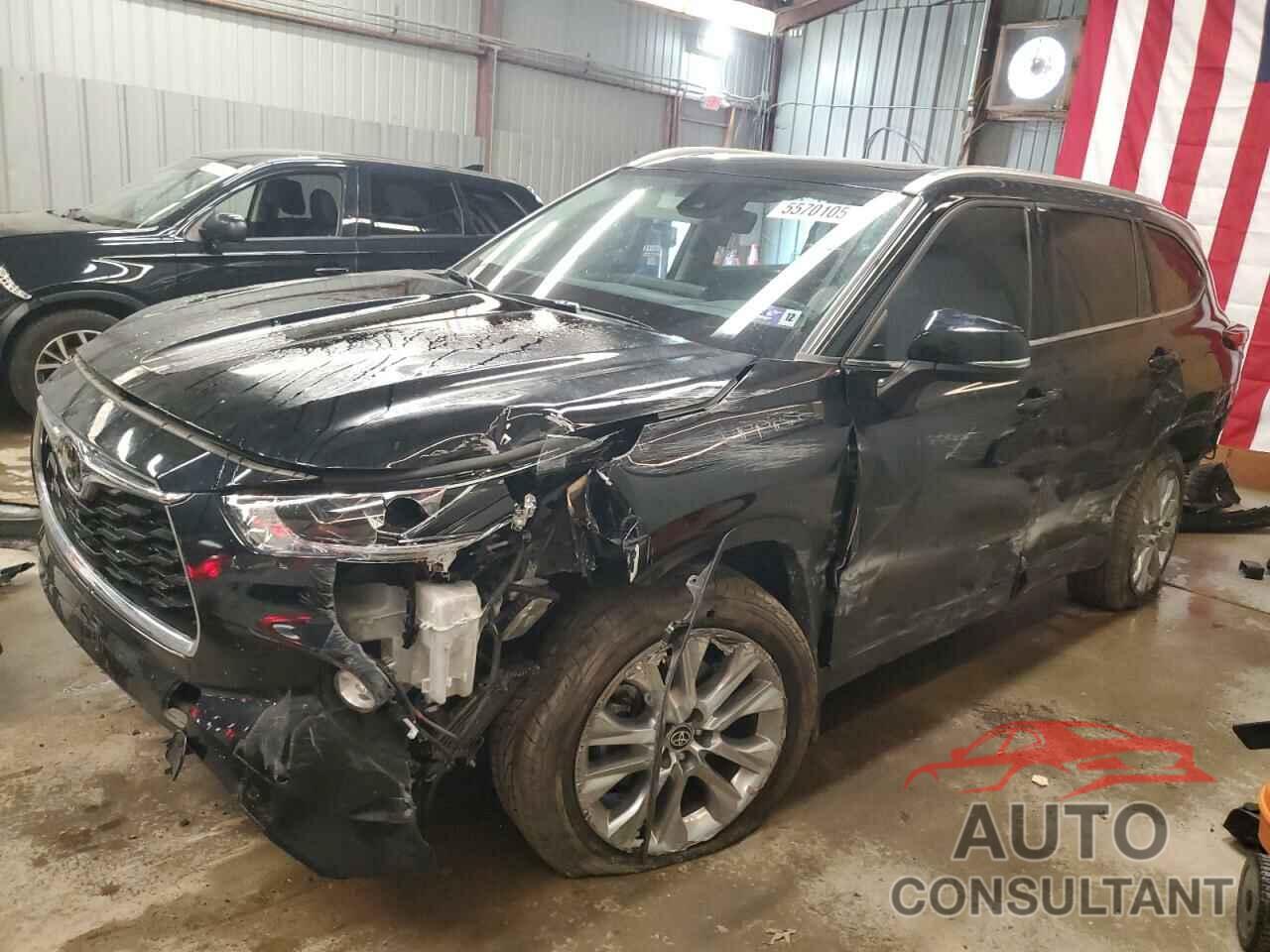 TOYOTA HIGHLANDER 2022 - 5TDDZRBH4NS172096