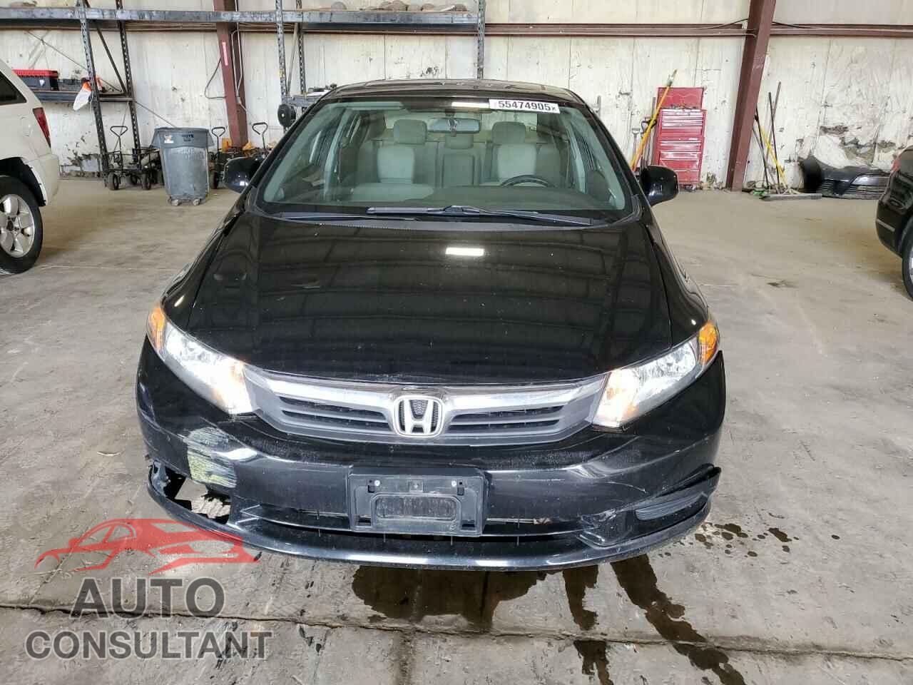 HONDA CIVIC 2012 - 19XFB2F81CE105705