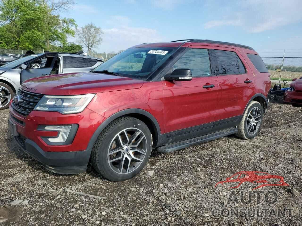FORD EXPLORER 2017 - 1FM5K8GT1HGB38806