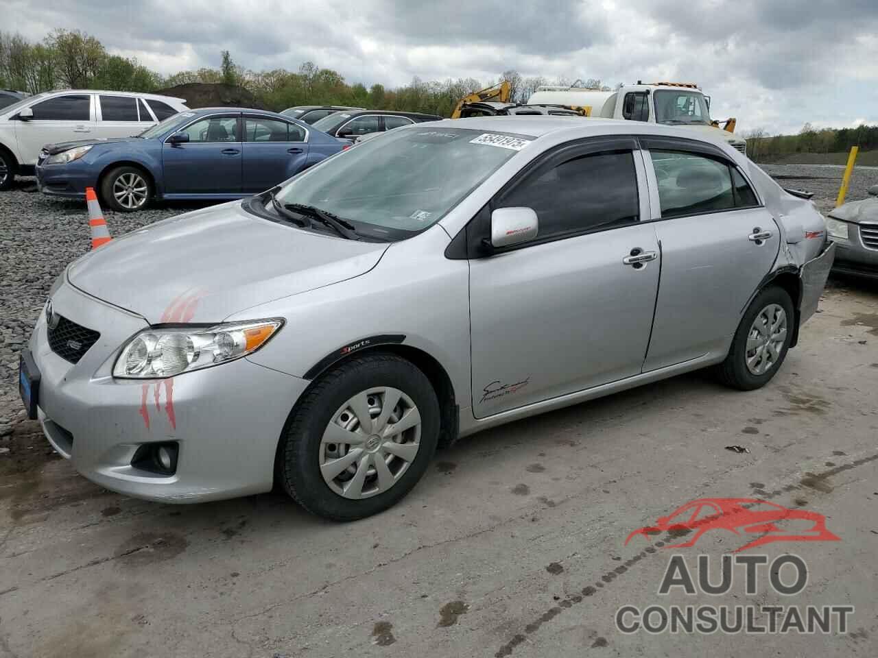 TOYOTA COROLLA 2009 - JTDBL40E69J054722