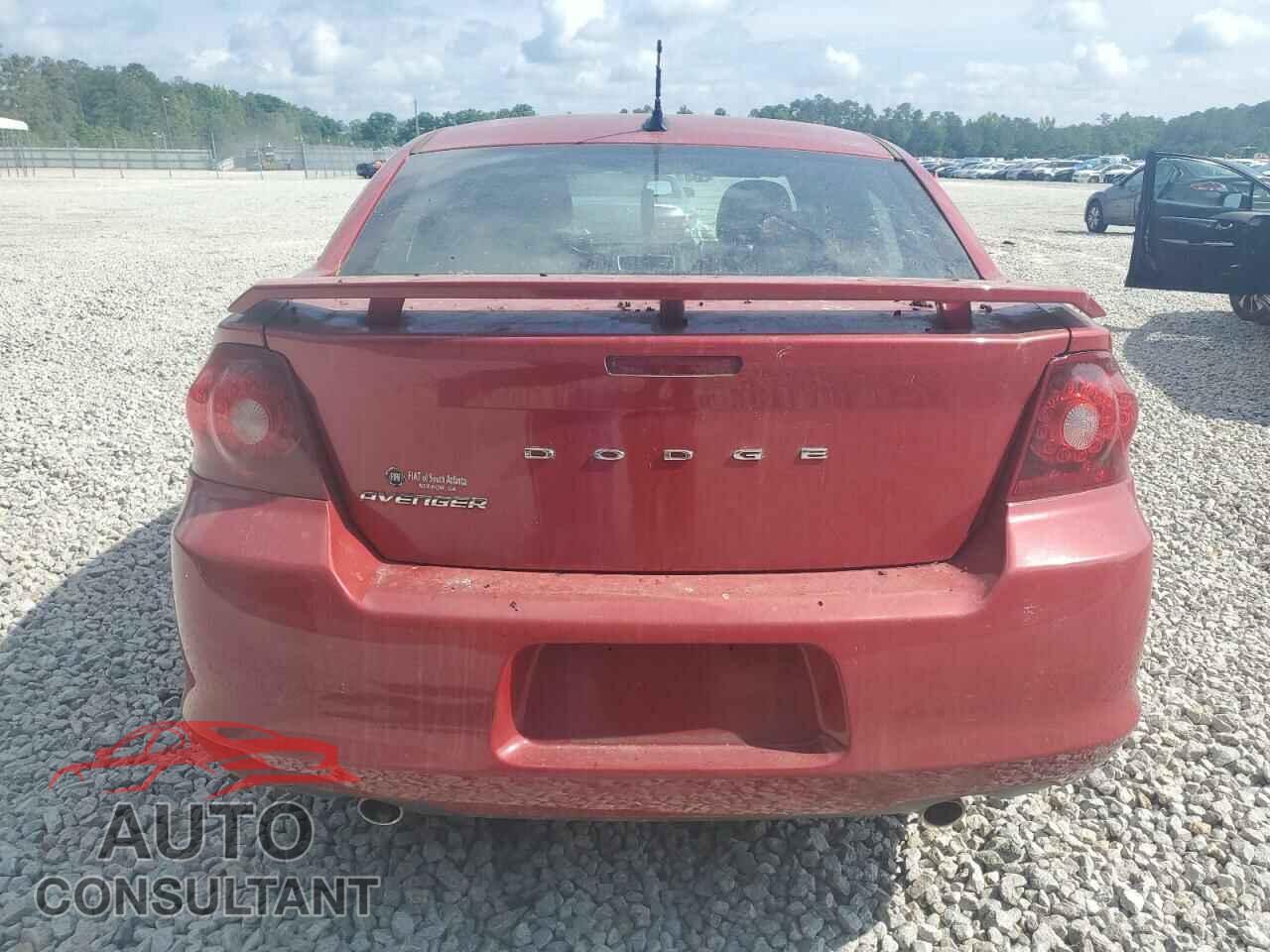 DODGE AVENGER 2013 - 1C3CDZAG2DN752667
