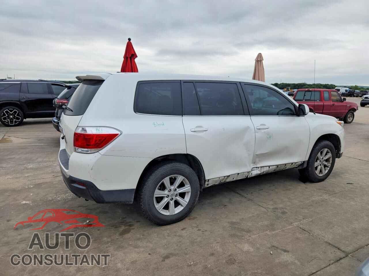 TOYOTA HIGHLANDER 2011 - 5TDZA3EH6BS007796