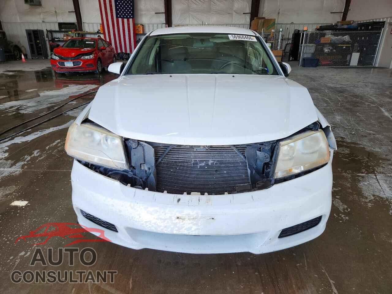 DODGE AVENGER 2012 - 1C3CDZCB5CN281405