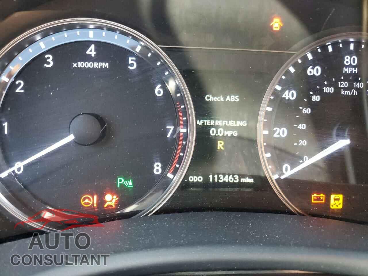 LEXUS GS350 2013 - JTHCE1BL8D5012741