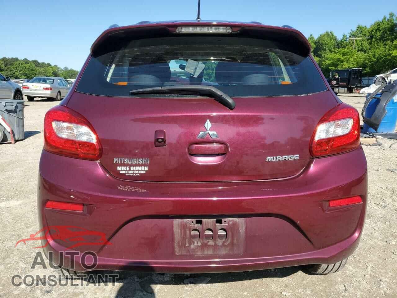 MITSUBISHI MIRAGE 2019 - ML32A3HJ1KH008796