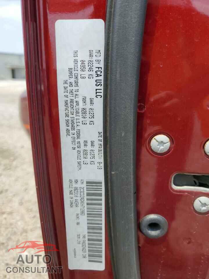 DODGE CHALLENGER 2019 - 2C3CDZAGXKH712083