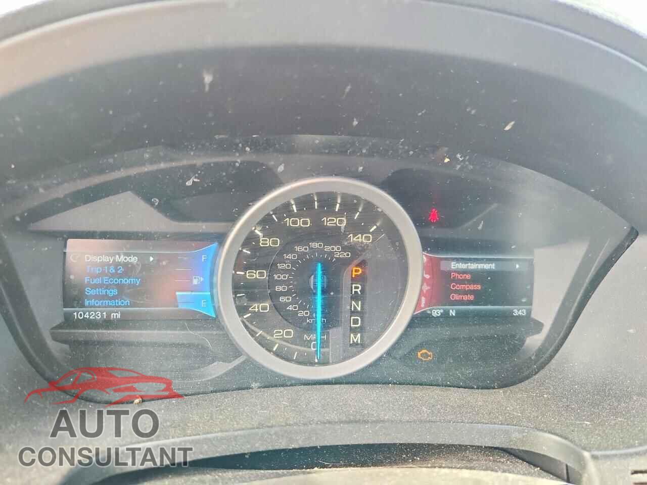 FORD EXPLORER 2012 - 1FMHK8D86CGA54325
