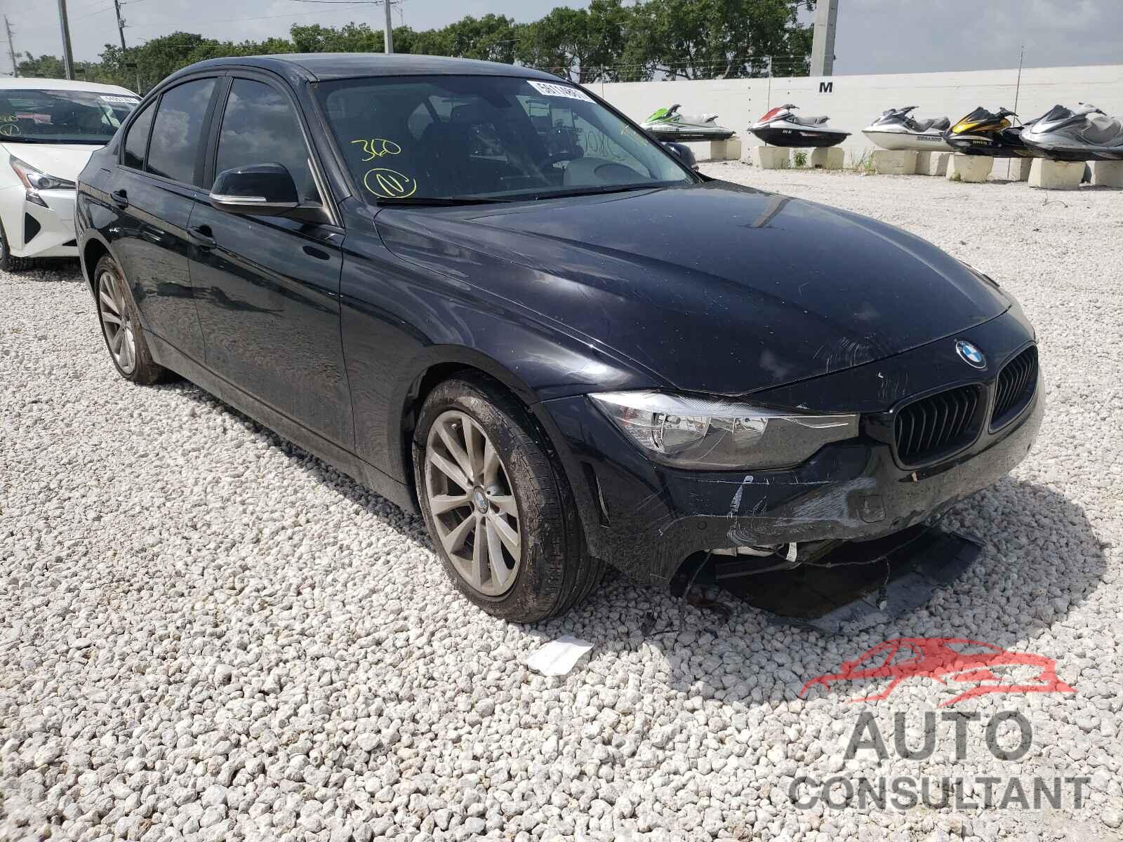 BMW 3 SERIES 2017 - WBA8E5G31HNU43450