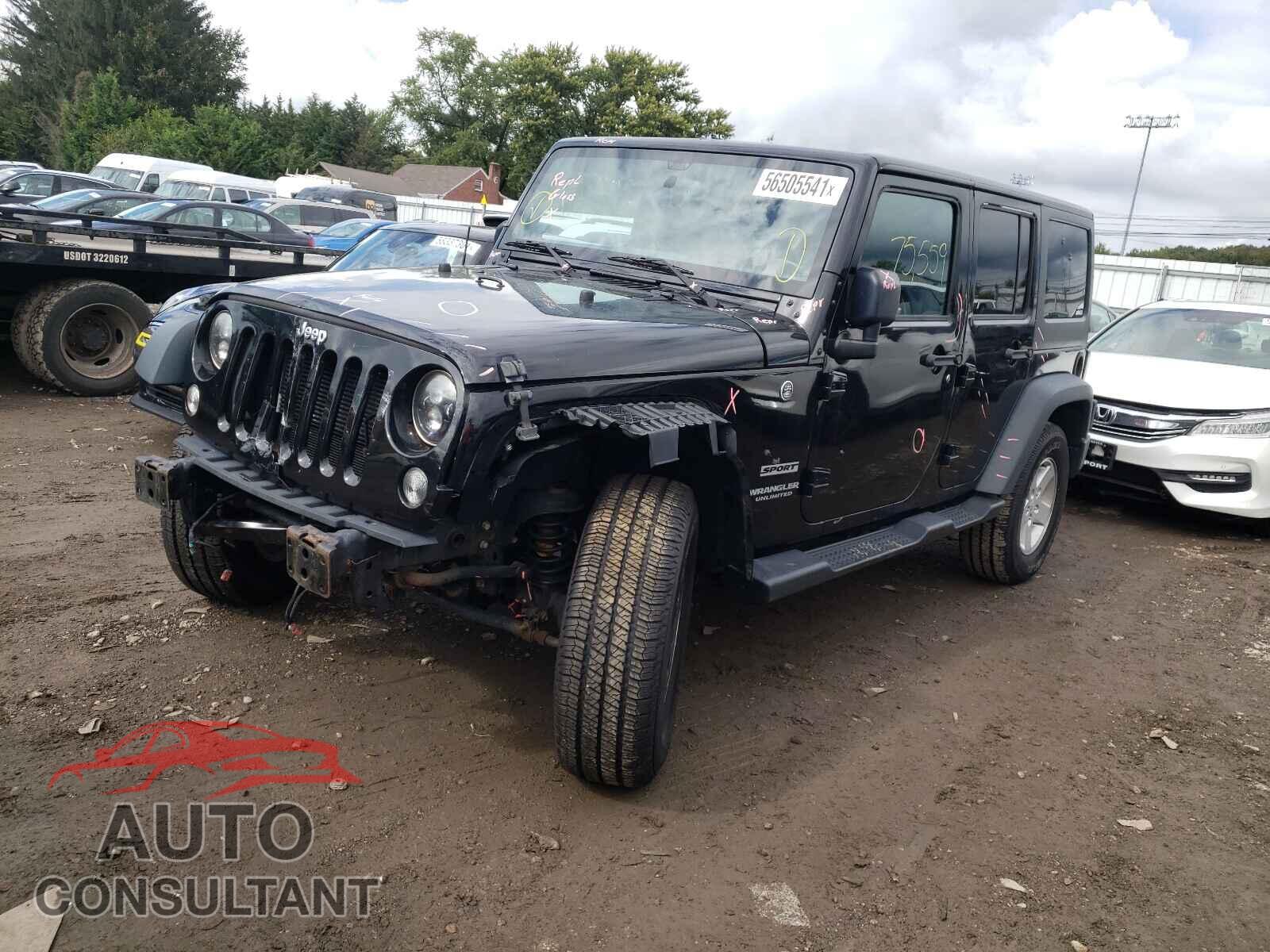 JEEP WRANGLER 2017 - 1C4BJWDG3HL546074