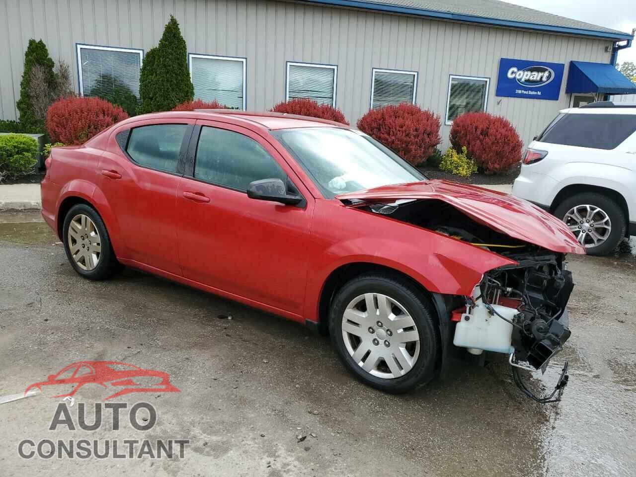 DODGE AVENGER 2013 - 1C3CDZAB9DN540384