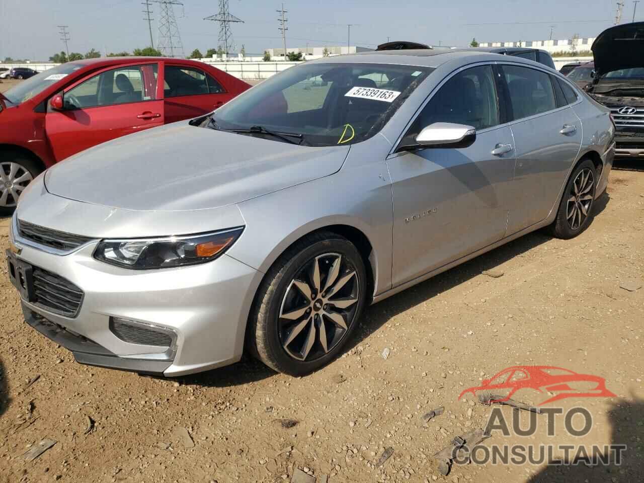 CHEVROLET MALIBU 2017 - 1G1ZE5ST1HF161455