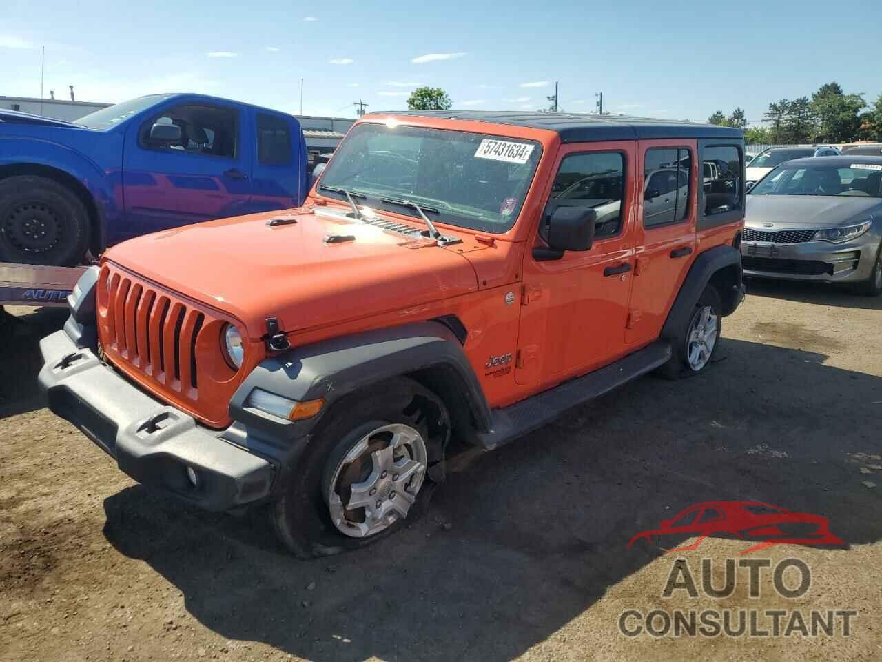 JEEP WRANGLER 2019 - 1C4HJXDG9KW557098