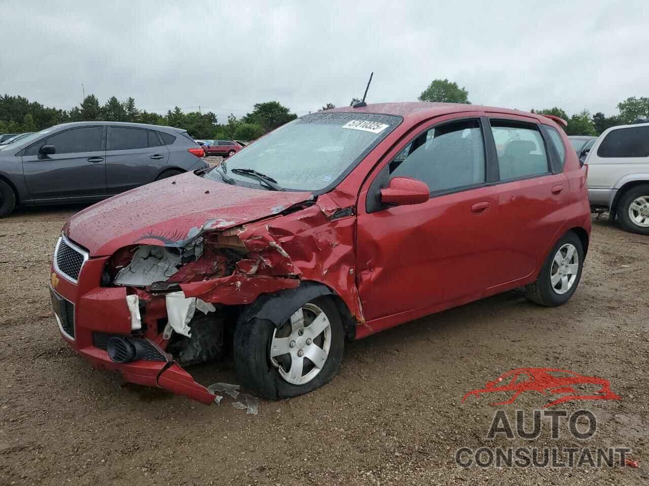 CHEVROLET AVEO 2009 - KL1TD66E69B301677