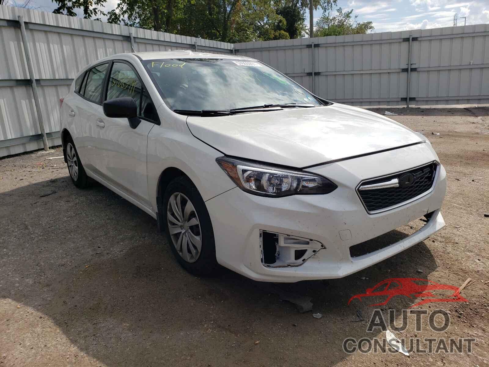 SUBARU IMPREZA 2018 - 4S3GTAA69J3748387