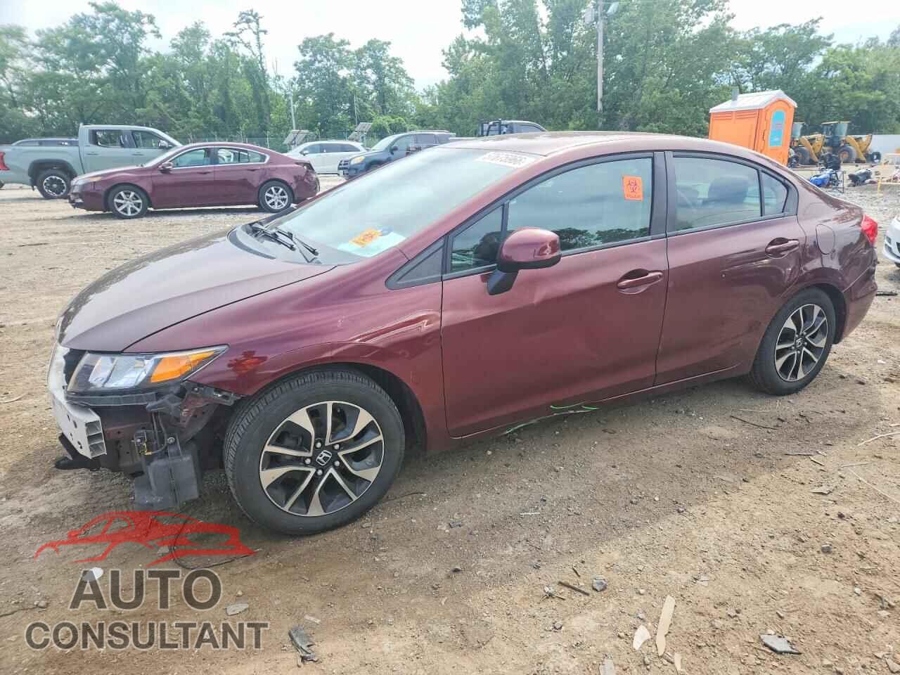 HONDA CIVIC 2012 - 19XFB2F59CE372810