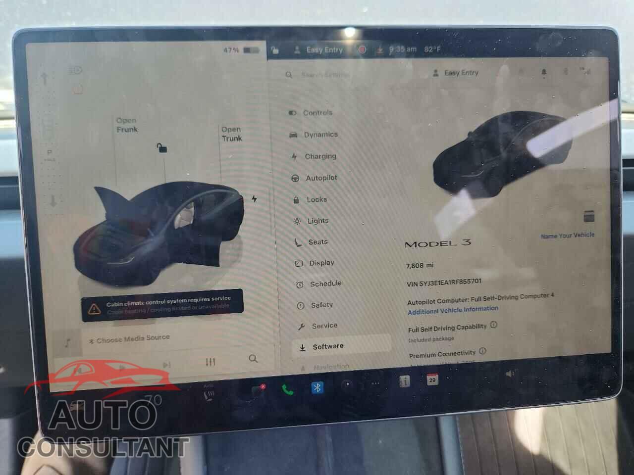 TESLA MODEL 3 2024 - 5YJ3E1EA1RF855701