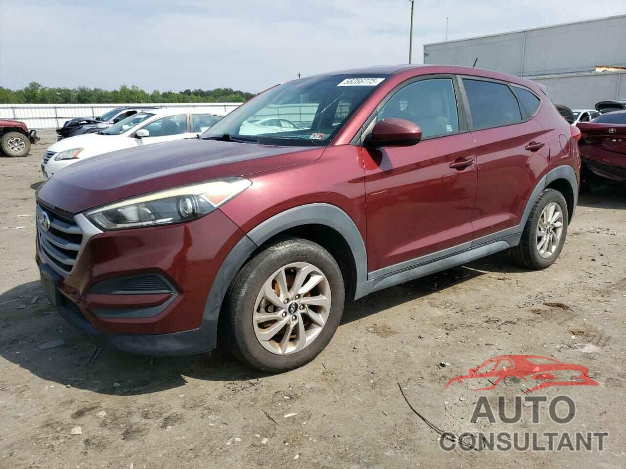 HYUNDAI TUCSON 2017 - KM8J23A47HU332387