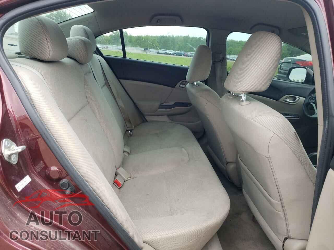 HONDA CIVIC 2012 - 19XFB2F54CE088100