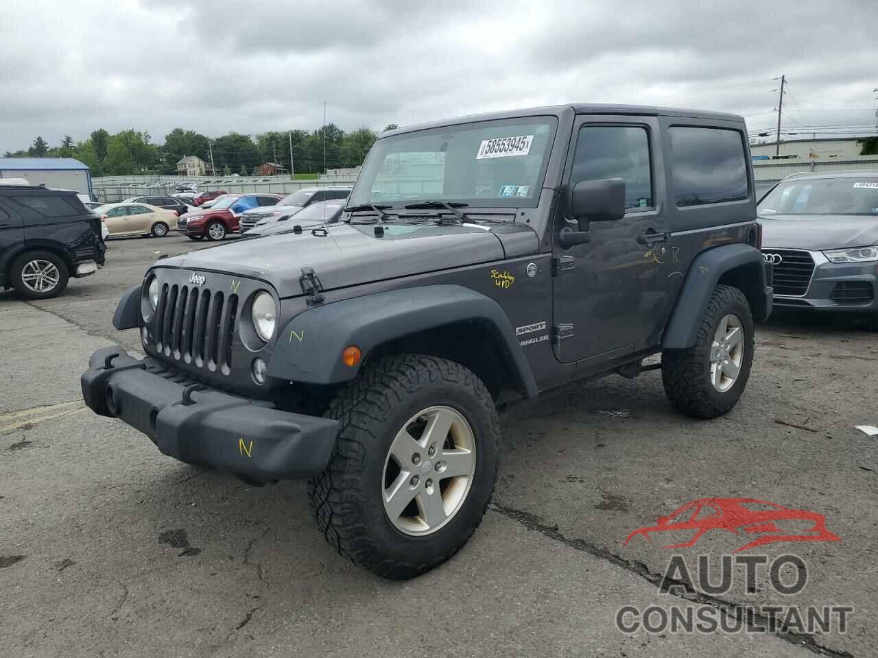 JEEP WRANGLER 2014 - 1C4AJWAG3EL204572
