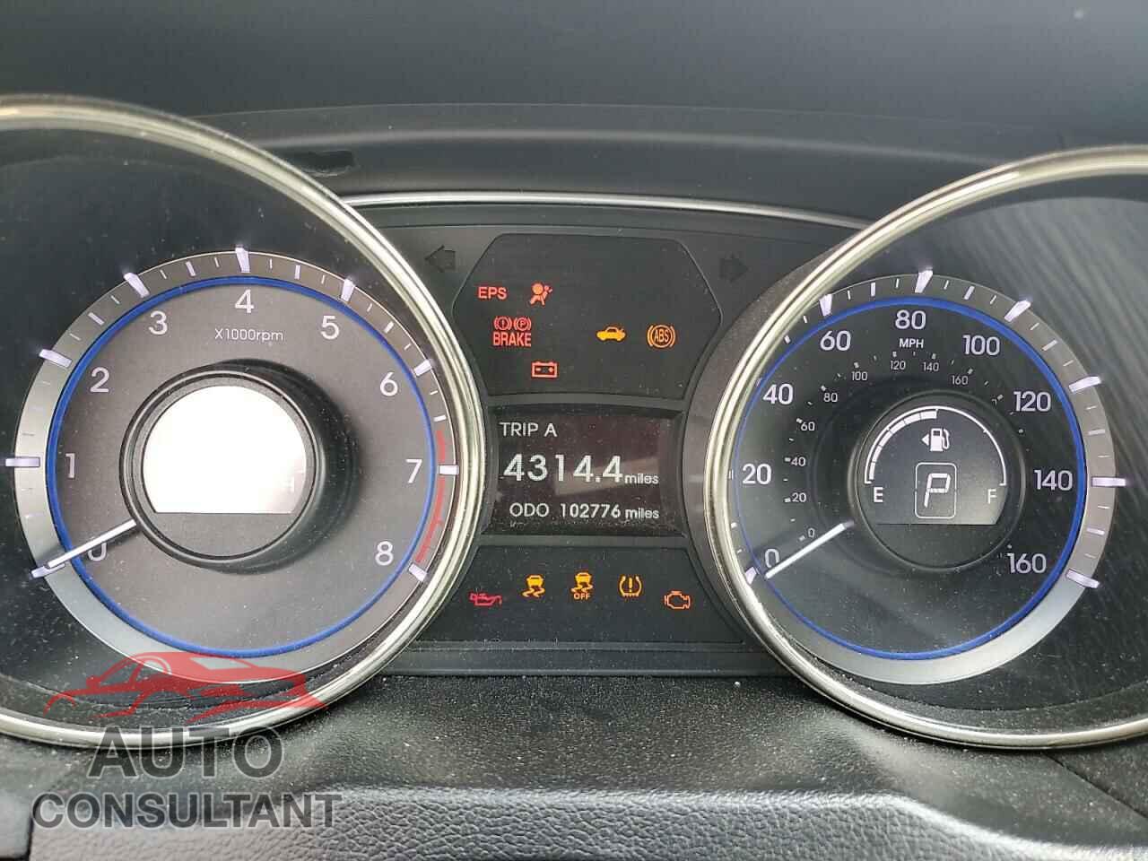 HYUNDAI SONATA 2012 - 5NPEC4AC2CH492499
