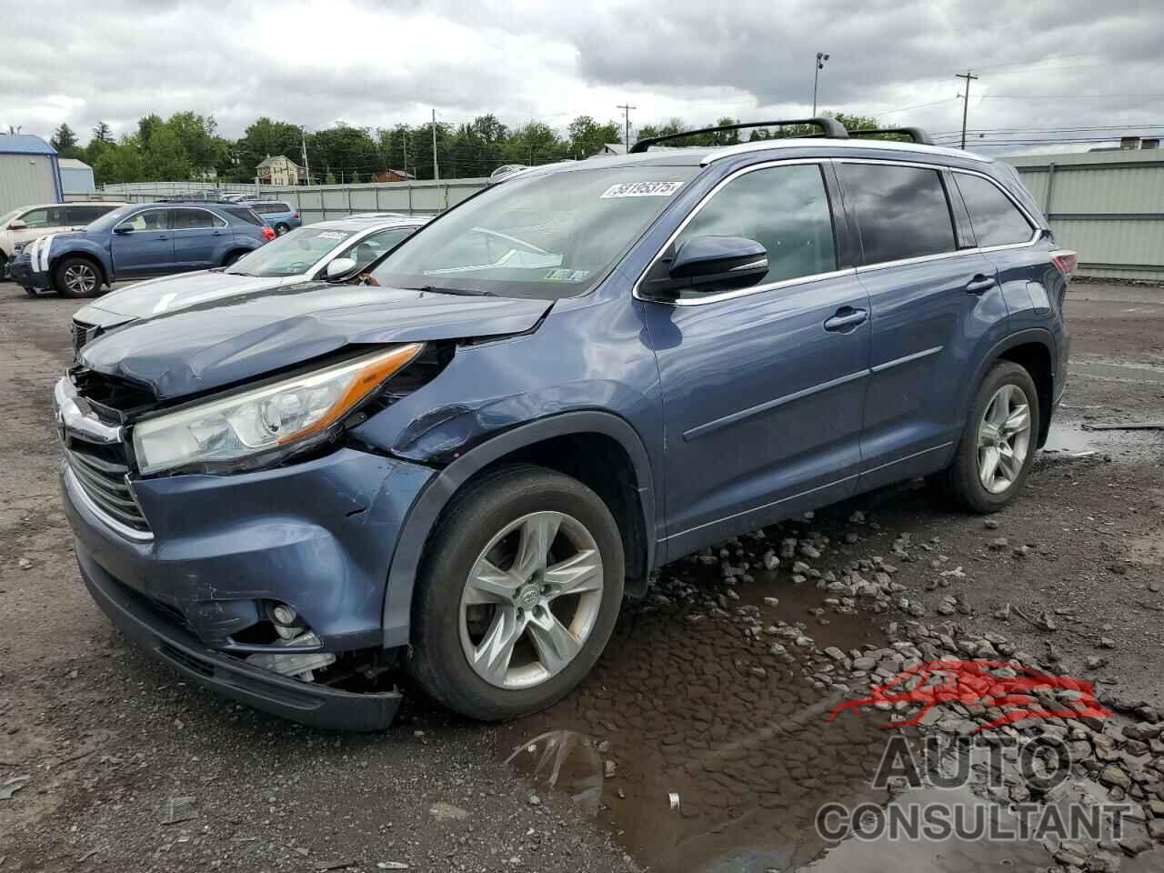TOYOTA HIGHLANDER 2014 - 5TDDKRFH5ES023470