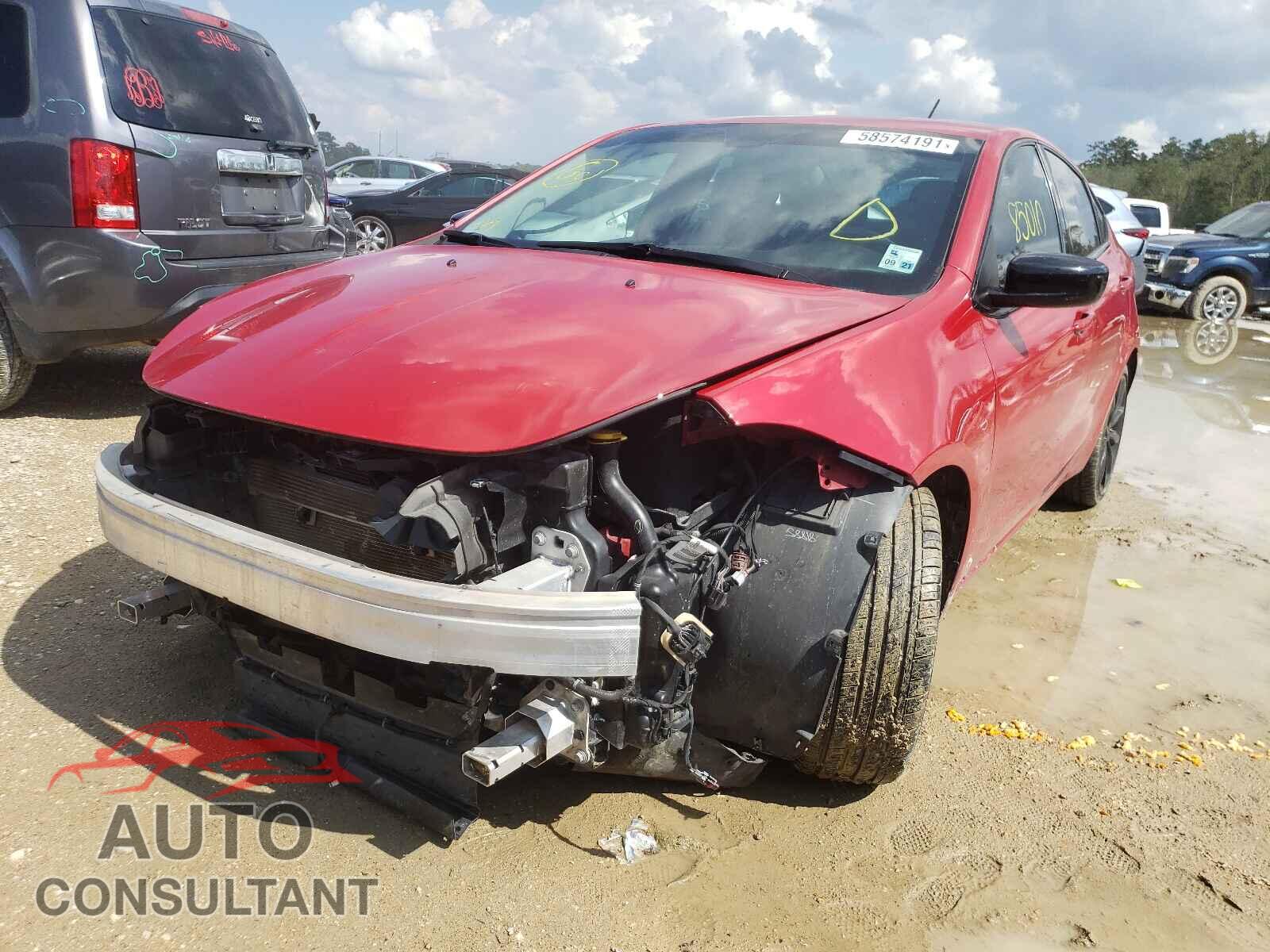 DODGE DART 2016 - 1C3CDFFAXGD822767