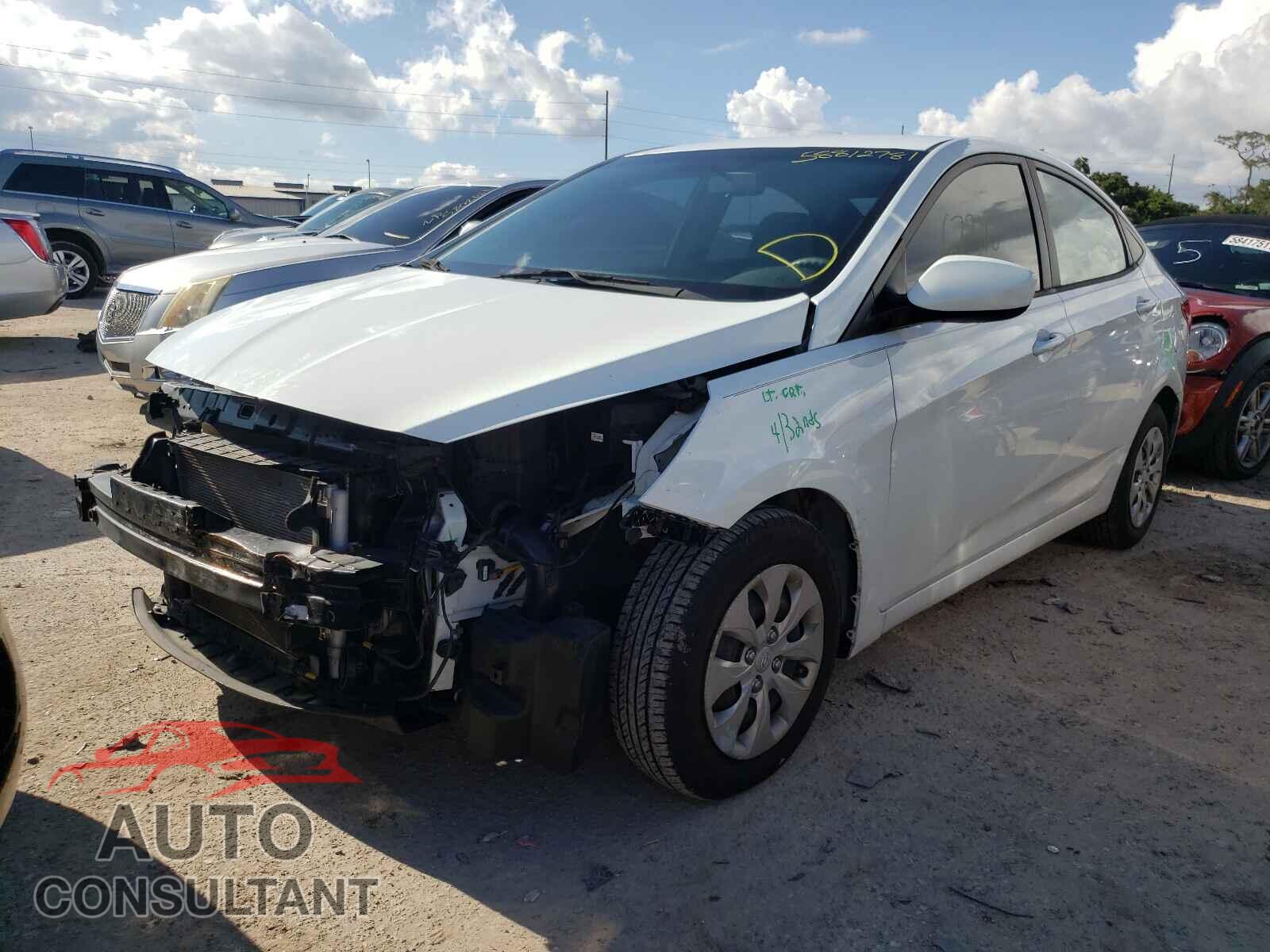 HYUNDAI ACCENT 2016 - KMHCT4AE0GU942540