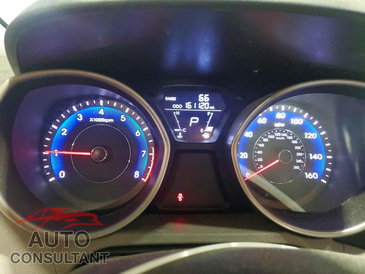 HYUNDAI ELANTRA 2013 - KMHDH4AE1DU930902