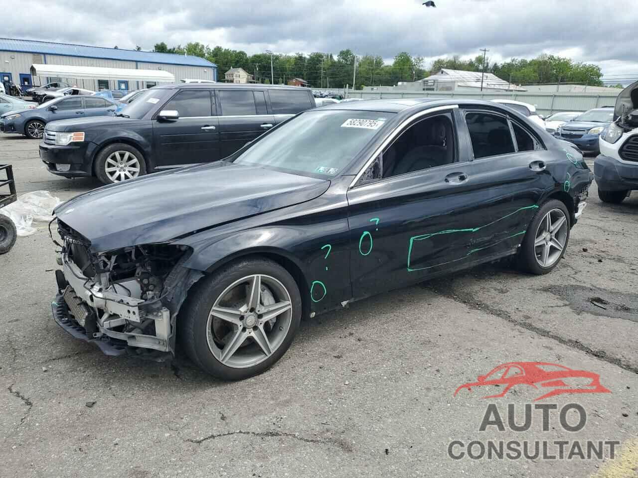 MERCEDES-BENZ C-CLASS 2015 - 55SWF4KB7FU070375