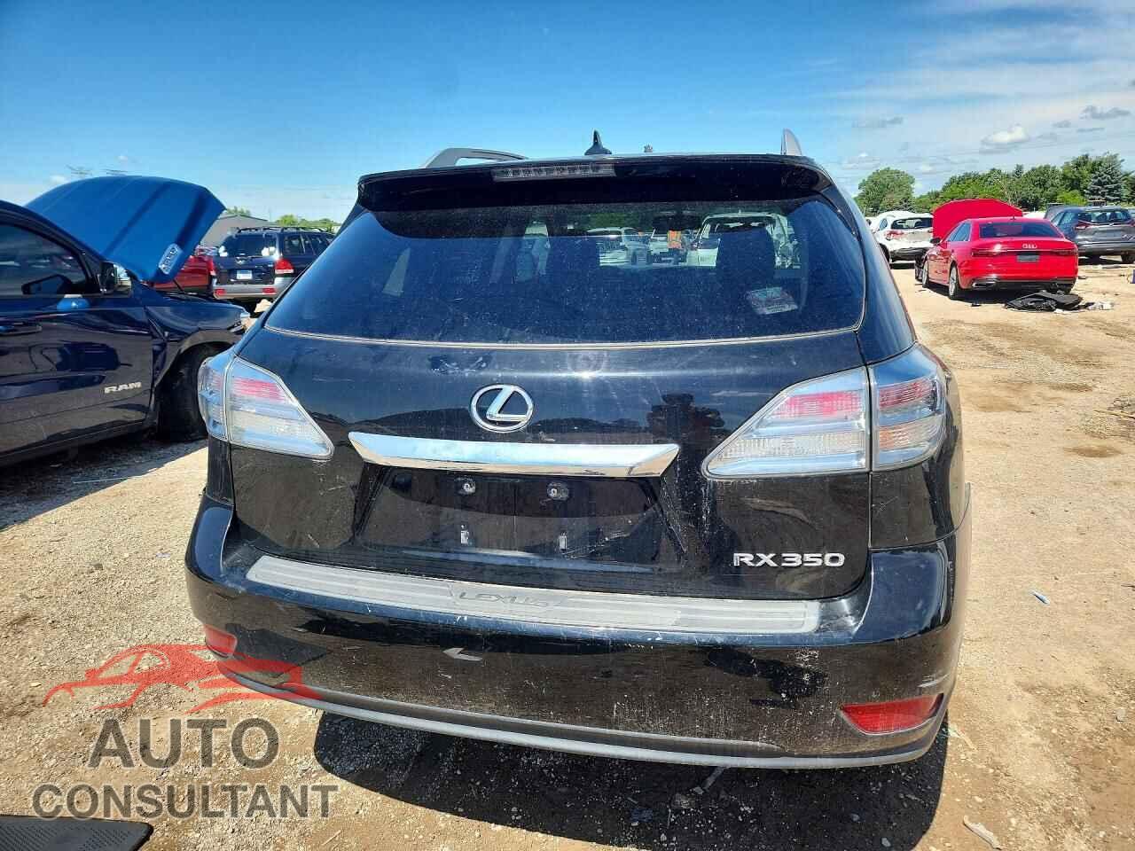 LEXUS RX350 2011 - 2T2BK1BA0BC086574