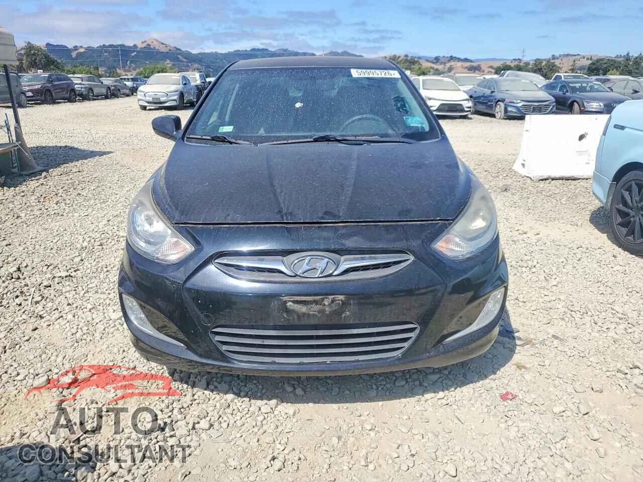 HYUNDAI ACCENT 2013 - KMHCU4AE1DU581263