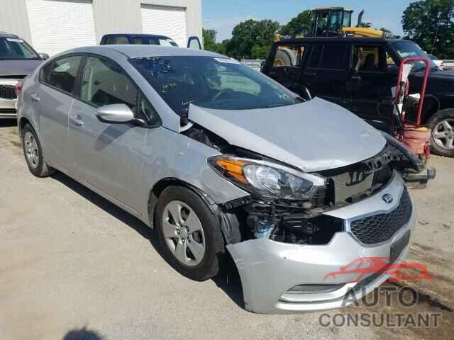 KIA FORTE 2016 - KNAFX4A65G5556007