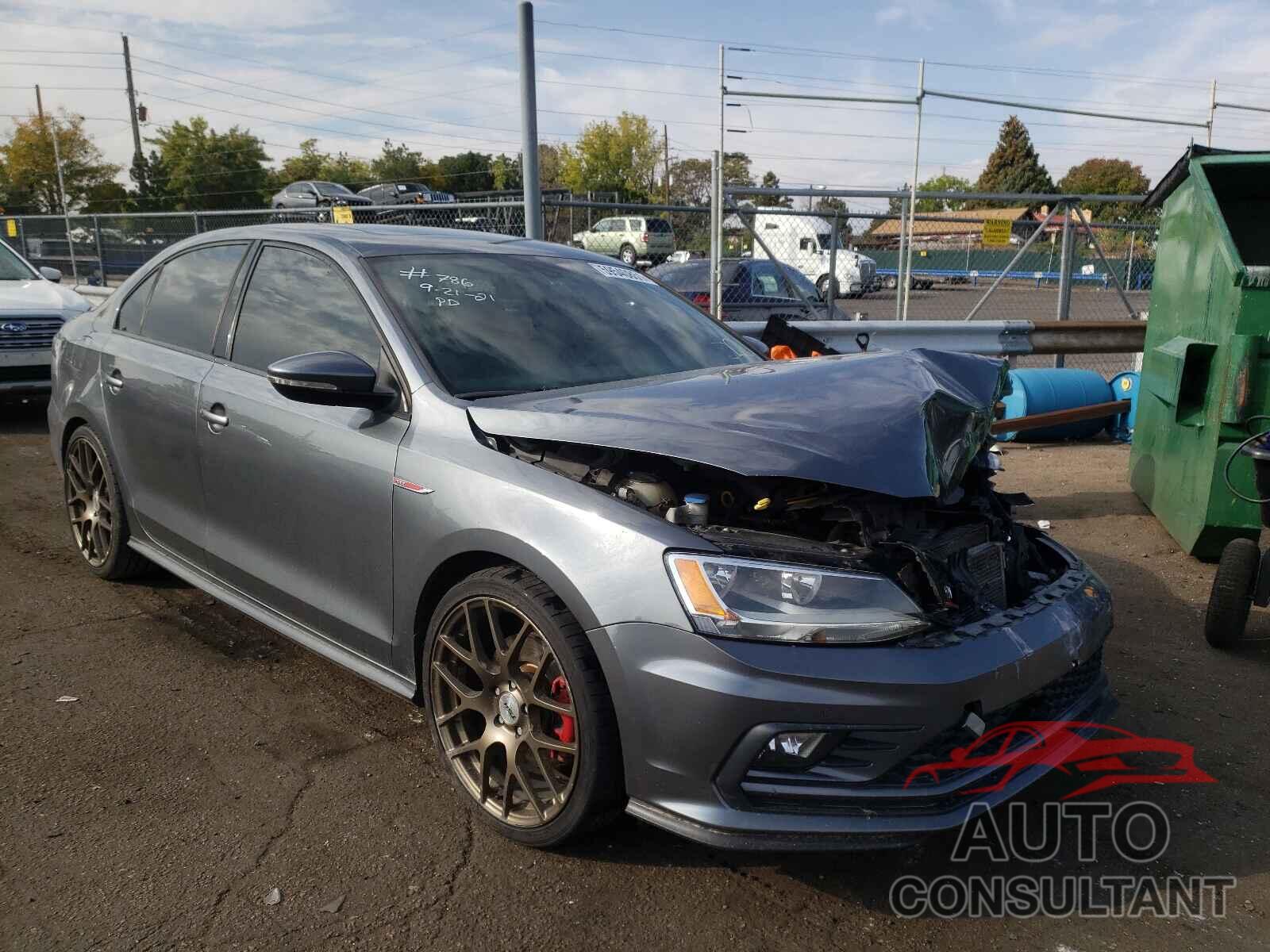 VOLKSWAGEN JETTA 2016 - 3VW5T7AJ1GM389054