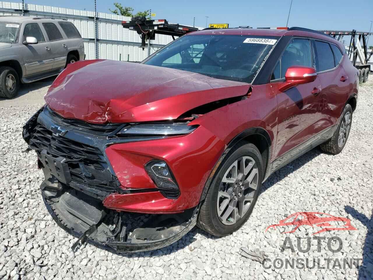 CHEVROLET BLAZER 2023 - 3GNKBKRS3PS159575