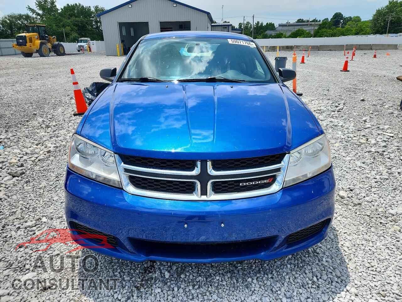 DODGE AVENGER 2013 - 1C3CDZAB7DN541548