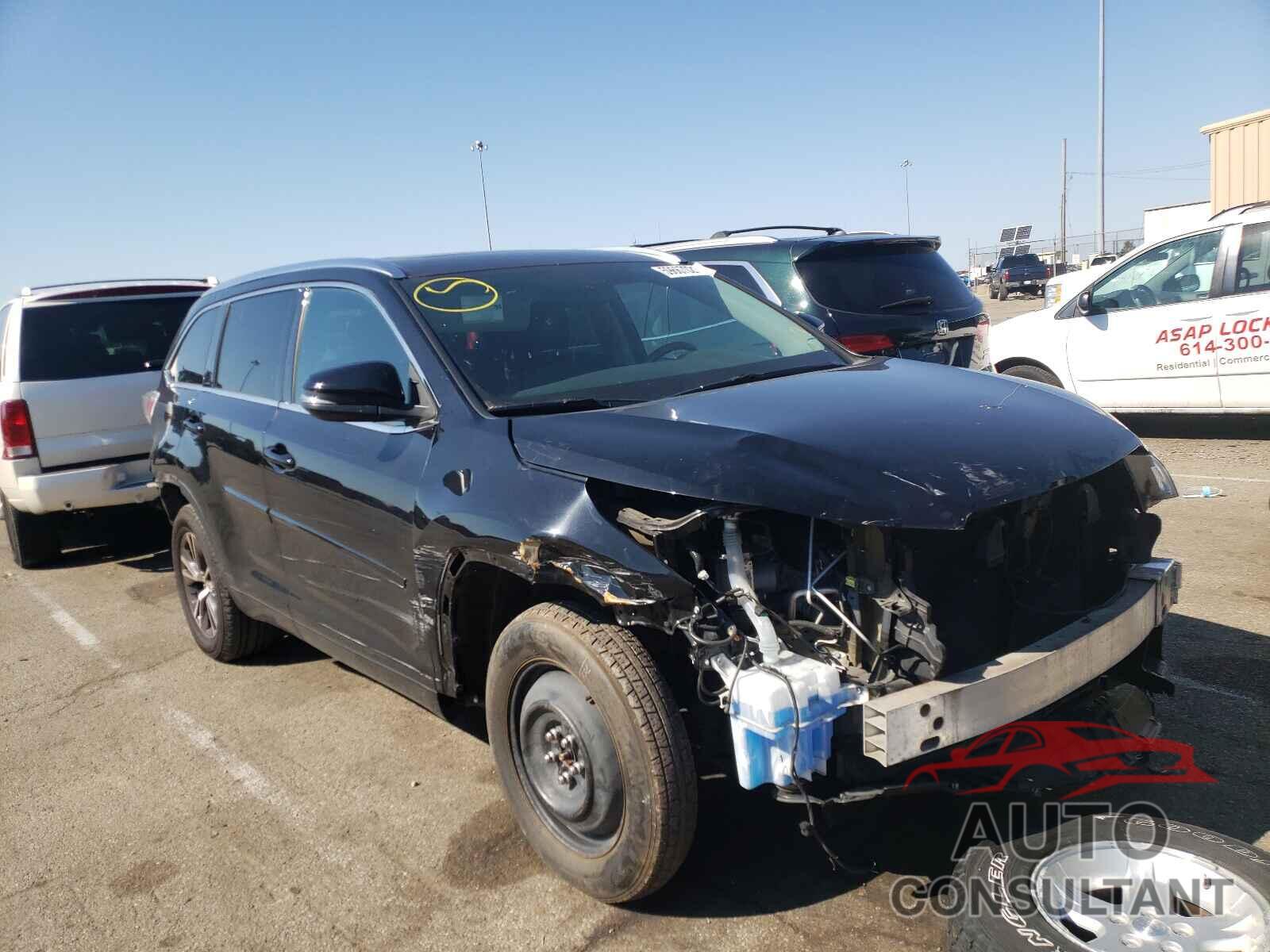 TOYOTA HIGHLANDER 2016 - 5TDJKRFH0GS313590