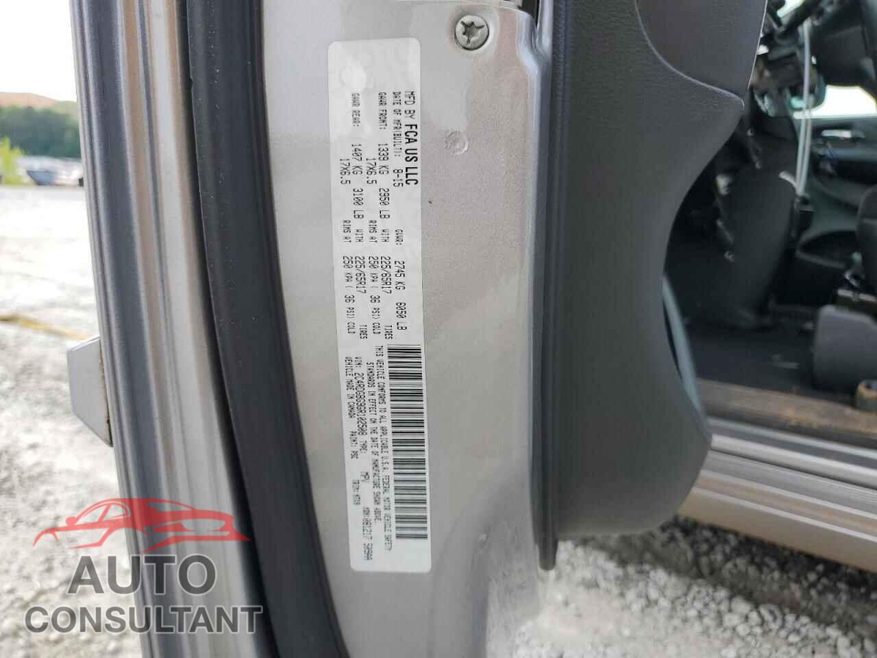 DODGE CARAVAN 2016 - 2C4RDGBG9GR102508