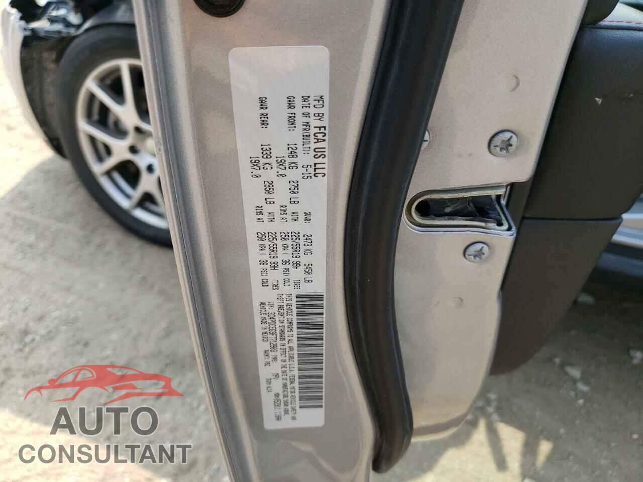 DODGE JOURNEY 2015 - 3C4PDCEG9FT712903