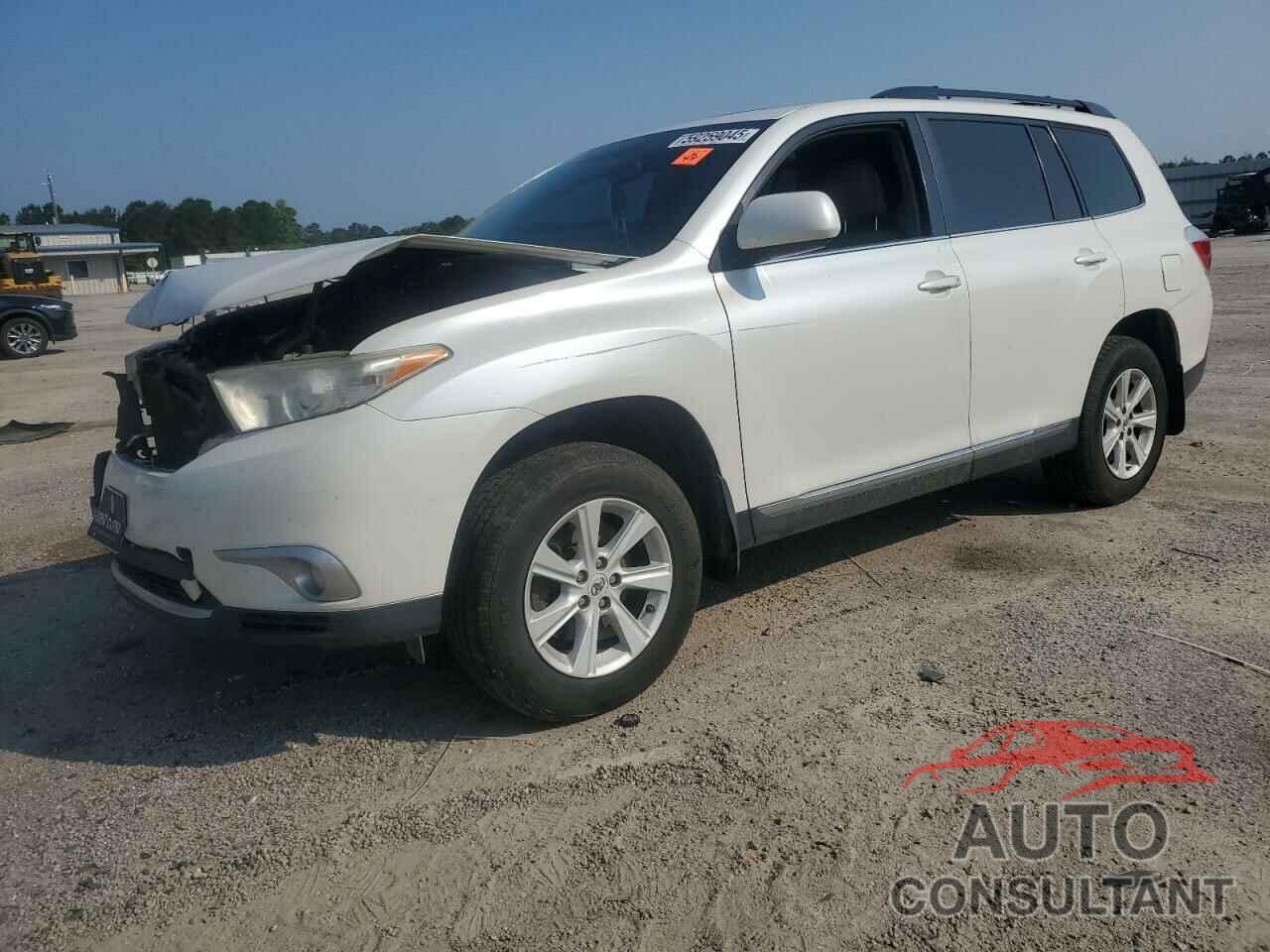 TOYOTA HIGHLANDER 2012 - 5TDBK3EHXCS165915